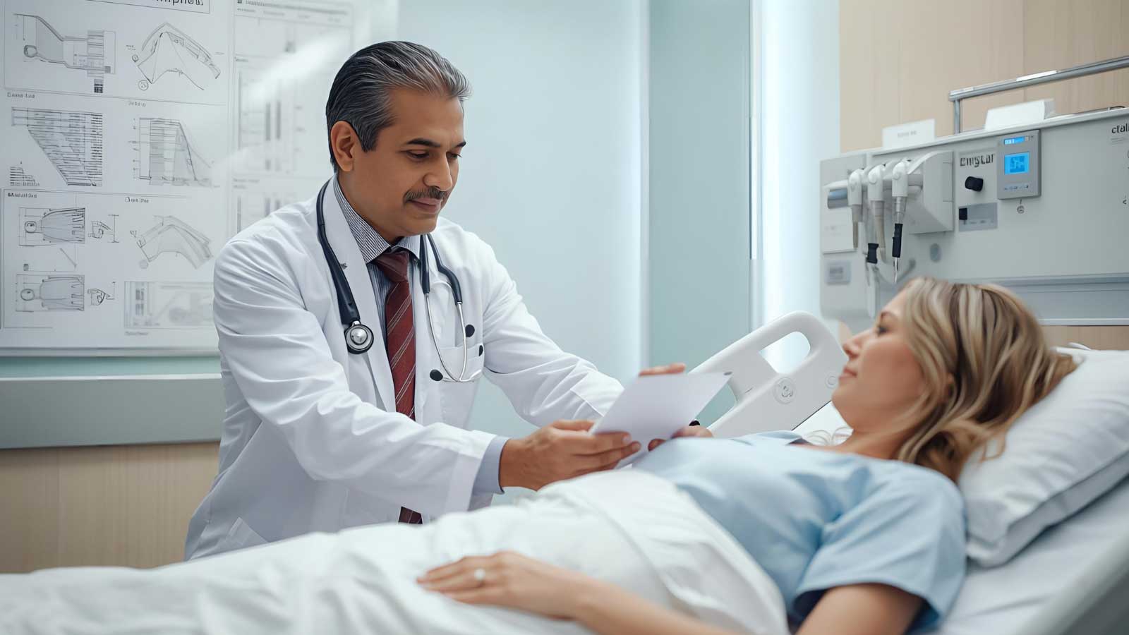 Doctor at The Adapt Lab explaining how Ozempic works for weight loss to a patient during a personalized consultation in Encinitas.